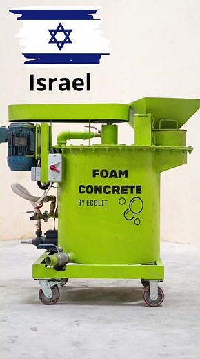 Foam concrete production machinery