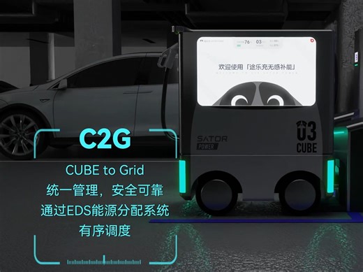 “AI的尽头是新能源！”——V2G升级，移动储充C2G横空出世