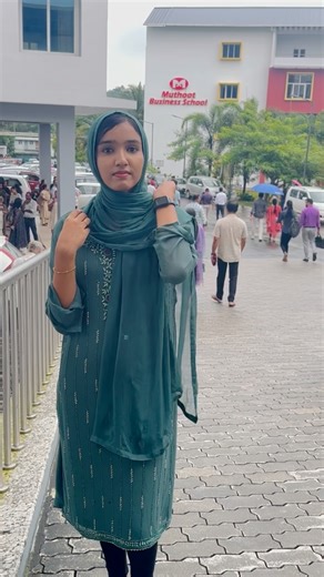 Rana Anjum Ashraf | First Day of College❤️ #mits #firstdayofcollege❤️ #college #engineering #cse #btech #mitskochi #btechorientation #explore #viral #trending | Instagram