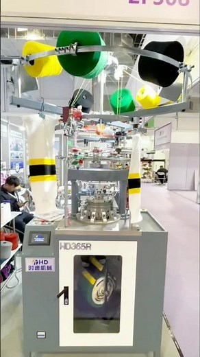 Automatic Computerized Sock Knitting Machine #sockknittingmachine #sockknitting #knittingmachine