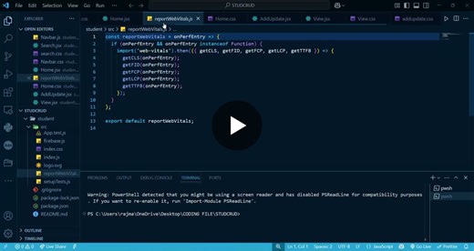 Real-time student management app with React.js and Firebase | Manikant Kumar posted on the topic | LinkedIn