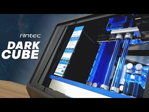 So Unique I LOVE IT! ANTEC DARK CUBE BUILD