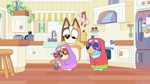 Game #6: Here comes a dress-up special for your very own Janet and Rita! | Bluey