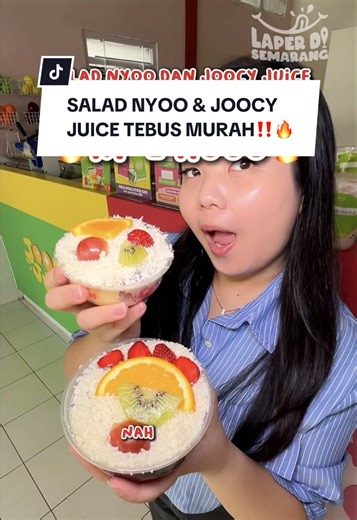 Salad Nyoo dan Joocy Juice Diskon Khusus di UDINUS