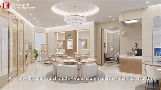 DG Display Showcase | Luxury Watch & Jewelry Collections Store: Elevating Customer Experience and Boosting Sales Through Smart Display In a multi-brand jewelry... | Instagram