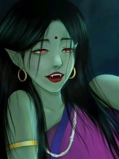 Indian Horror Witch Animation 👻Horror Witch Story in Hindi 😱