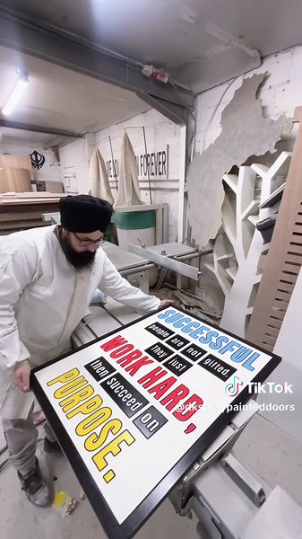 #3d #waheguru #paint #spray #3dprint @manpreet.kirpa
