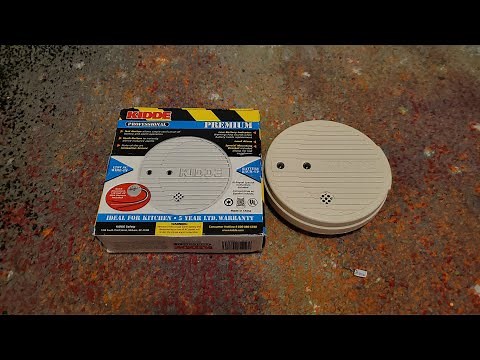 Kidde Professional 1275 Smoke Alarm Unboxing and Test