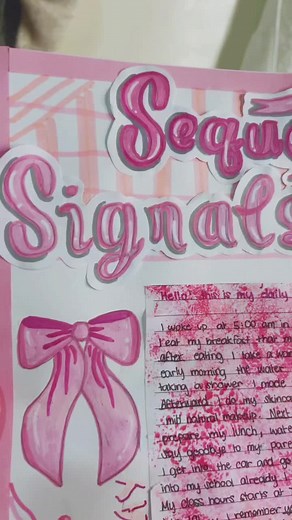 Coquette Calligraphy Border Design Ideas and Tutorial Paper