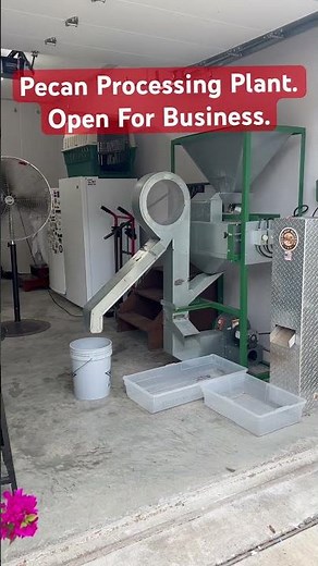 Pecan Cracking / Shelling Small Scale.