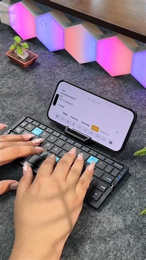 What's Interesting About Mini portablekeyboards#keyboards #Tech#tiktokmakemebuyit#fyp #minikeyboard