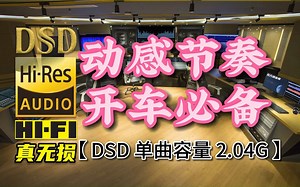 动感节奏，开车必备！DSD完整版，单曲容量2.04G【真正DSD无损HIFI音乐，百万调音师独家制作】