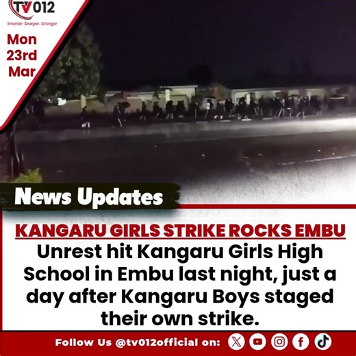 KANGARU GIRLS STRIKE ROCKS EMBU