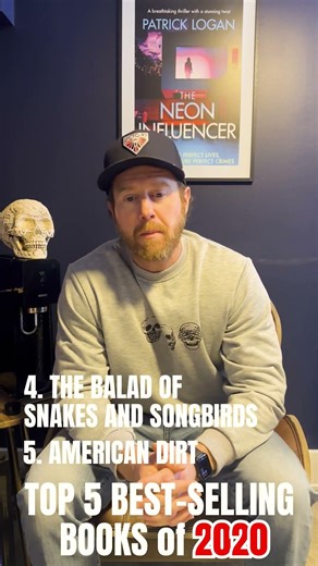 The top 5 Best-selling fiction books on Amazon in 2020.