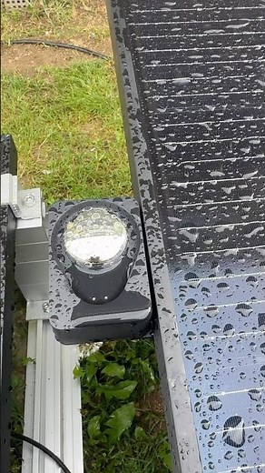 EcoFlow Rain Sensor Single Axis Solar Tracker for PV Modules #ecoflow #balcony power plant #pv #s...