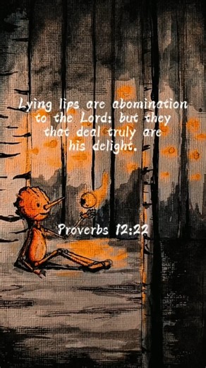 Avoid lying (Proverbs 12:22) #bibleverse
