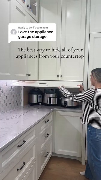 Easy Appliance Garage Ideas for a Neat Kitchen