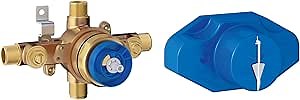 GROHE 35015001 Grohsafe Universal Pressure Balance Rough-In Valve (New Version of Grohe 35015000)