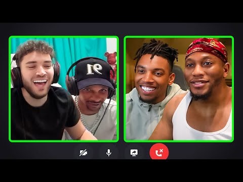 Adin Ross Reunites With Zias & Blou!