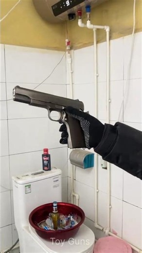 Realistic Mini Toy Gun Demo 🔫🔥 #ToyGuns #MiniGuns #Shorts