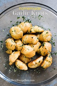 Easy Garlic Knots Recipe with Garlic Butter Super Easy | Best Recipe Box