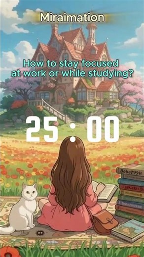 How to stay focused at work or while studying