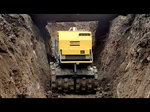 Atlas Copco LP8504 Remote Trench Compactor for Pipeline, Road & Foundation Soil Compaction