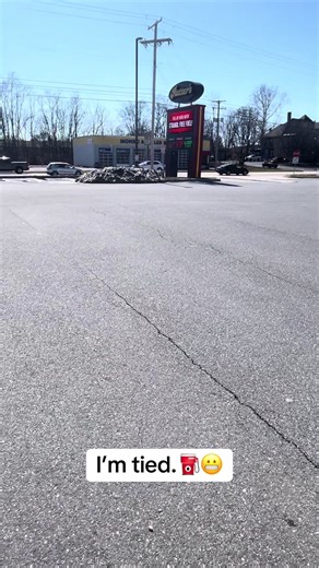 I’m tied.🤷🏽‍♀️😞 #gas #tied #usa #fy #what | gas station