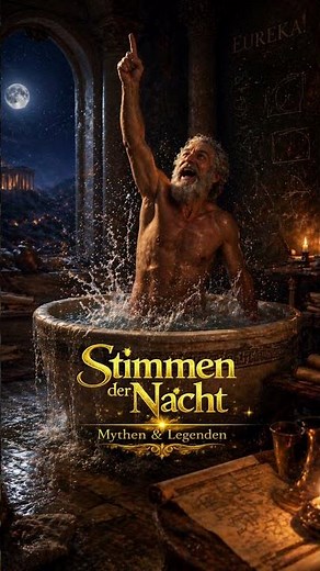 Archimedes machte eine Entdeckung… in der Badewanne 🛁