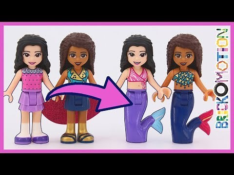 LEGO Friends as Mermaids