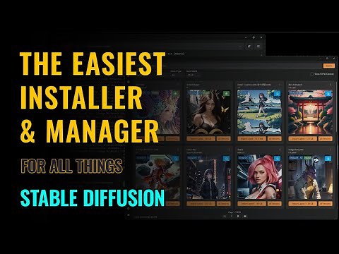 The Easiest Installer and Manager for All Things Stable Diffusion