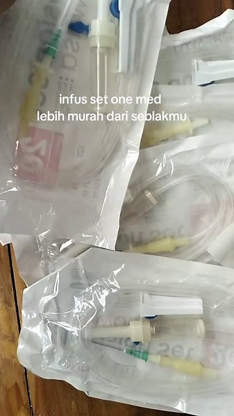 Infus Set Lengkap untuk Kesehatan Sehari-hari