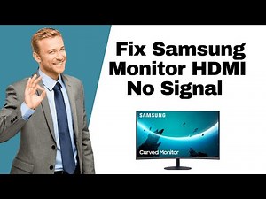 How to fix Samsung Monitor HDMI No Signal (2025) (Working HDMI Fixes You Need Right Now!) l DoubleZ