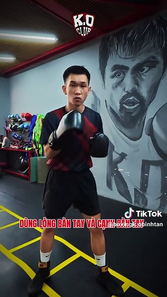 Phòng thủ đòn JAB cho NEWBIE #boxing #boxing🥊 #boxingtraining #training #tapluyen