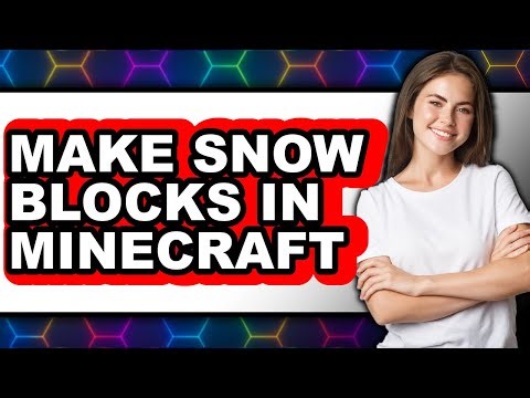 How to Make Snow Blocks in Minecraft (UPDATED 2025)