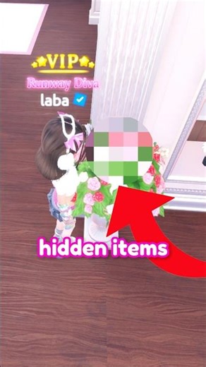 SECRET HIDDEN ITEMS in Dress to Impress! #dti #roblox #dresstoimpress