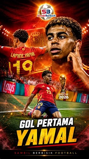 Lamine Yamal's First World Cup Goal, World Class. #LamineYamal #Spain #WorldCup