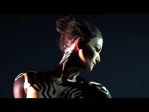 Sci-Fi full body tattoo