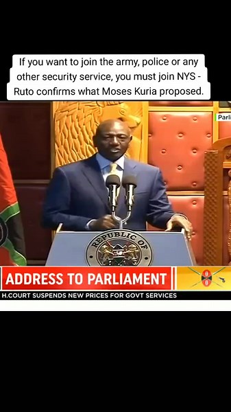 Kenya Security Forces Recruitment Update 2024