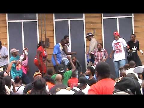 'Only in New Orleans': second line flow featuring music by TBC Brass Band