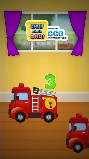 🚒 Count 1 to 10 with Fire Trucks 🎶 | Fun Counting Song for Kids 👶