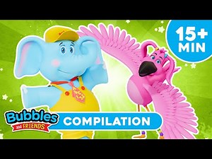 Let’s Get Moving! | Dance, Jump & Play with Bubbles and Friends