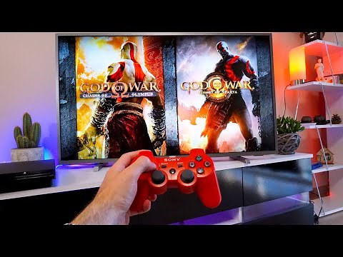 God Of War: Collection Remastered - PS3 POV Gameplay And Test