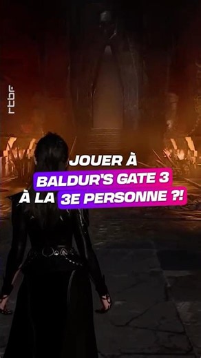 Ce mod change complètement la façon de jouer à Baldur's Gate 3. La 3ème personne, tu valides ? 🫪