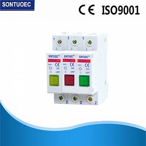 [Hot Item] MCB C45D, LED Indicator, Red, Yellow, Green, Blue Neon Signal Lamp