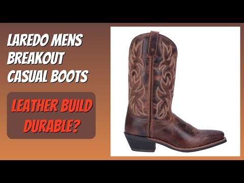REVIEW (2026): Laredo Mens Breakout Casual Boots. Features