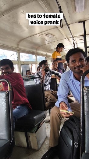 bus lo female voice prank #female #voice #prank #funny #vukpranks #telugu #video #viral #trending #reels | Vuk pranks