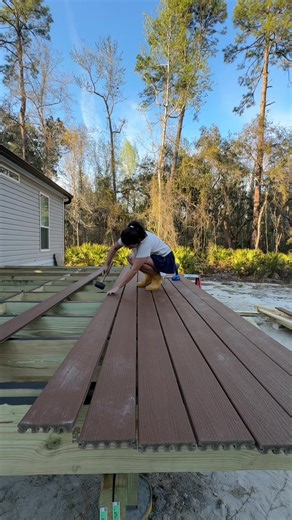 Building a Composite Deck for a Backyard Makeover