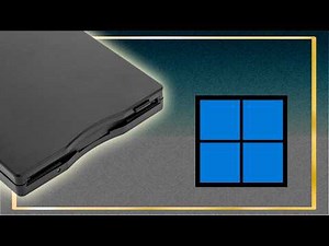 How to install a USB floppy disk drive on Windows 10 or 11