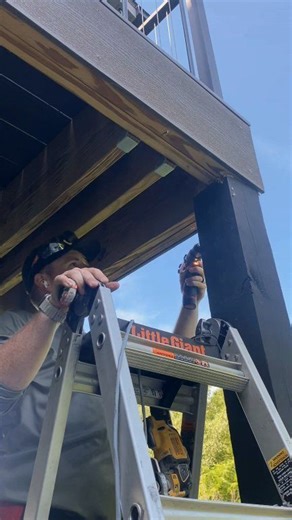 When the install is tough… but changing the lights is literally one tap 😌✨ Our crew puts in the hard work so you get the fun part — endless colors, presets, and vibes right from your phone. Permanent lighting has never been this easy! | QC Lights LLC